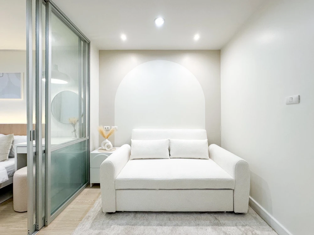 ขาย คอนโด Lumpini Ville Onnut 46 ห้องแต่งสวย บิ้วอินท์จัดเต็ม โทนขาวสบายตา ราคาสบายกระเป๋า จองเลย