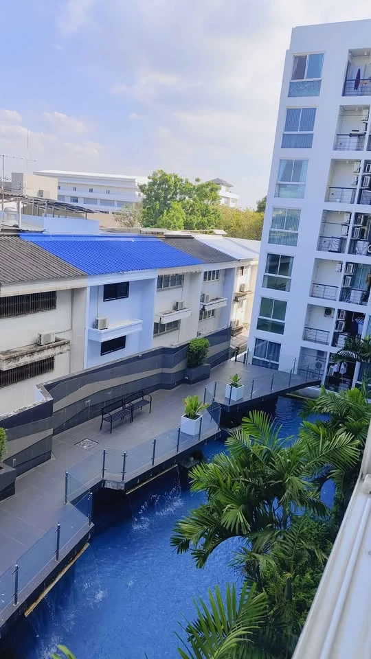 ขาย ชาโตว์ อินทาวน์ เมเจอร์ รัชโยธิน 2 ชั้น 5 วิวสระว่ายน้ำลมเย็นสบาย ตกแต่งเฟอร์นิเจอร์​ครบ พลาดแล้วจะเสียใจ