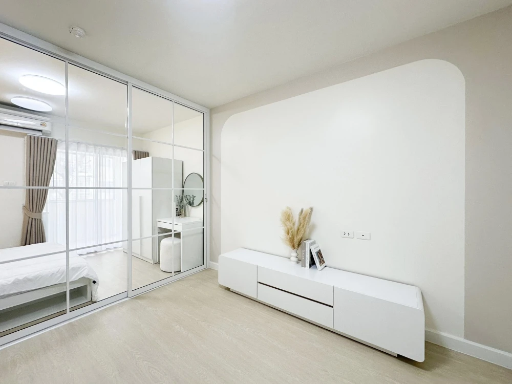 ขาย ซิตี้โฮม รัชดา-ปิ่นเกล้า ขนาด 29.1 ตร.ม. ตึก A2 ชั้น 2ตกแต่งสวยแบบมินิมอล น่าอยู่มากๆ รีบจองเลย