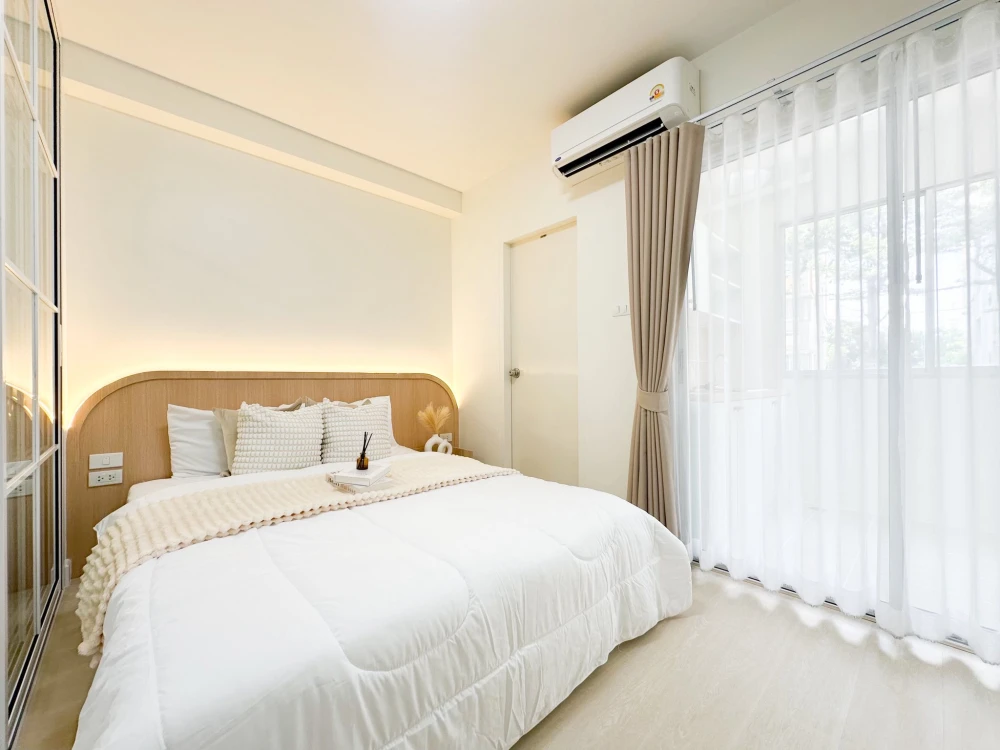 ขาย ซิตี้โฮม รัชดา-ปิ่นเกล้า ขนาด 29.1 ตร.ม. ตึก A2 ชั้น 2ตกแต่งสวยแบบมินิมอล น่าอยู่มากๆ รีบจองเลย