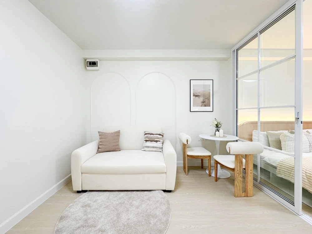 ขาย ซิตี้โฮม รัชดา-ปิ่นเกล้า ขนาด 29.1 ตร.ม. ตึก A2 ชั้น 2ตกแต่งสวยแบบมินิมอล น่าอยู่มากๆ รีบจองเลย