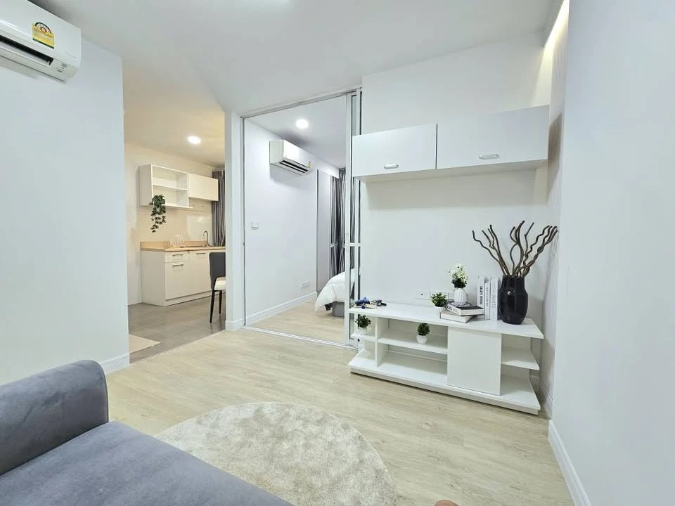 ขาย ดีคอนโด รามคำแหง ตกแต่งสวย เฟอร์นิเจอร์ครบ มาแต่ตัวเข้าอยู่ได้เลย