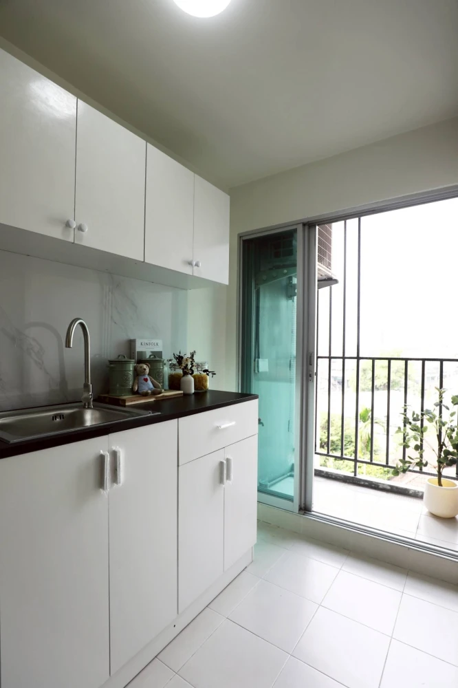 ขาย ดี คอนโด รามอินทรา คอนโดสวยหรูเหมือนอยู่โรงแรม วิวโล่ง มีฉากกั้นห้องนอน กับ ห้องนั่งเล่น สนใจจองเลย