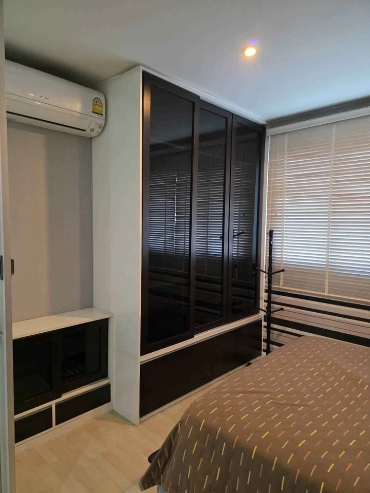 ขาย ดี คอนโด รามอินทรา มีประตูกั้นห้อง แยกเป็นสัดส่วน ตกแต่ง buitin ครบพร้อมเข้าอยู่