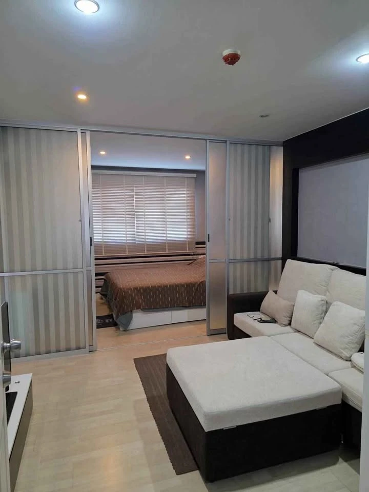 ขาย ดี คอนโด รามอินทรา มีประตูกั้นห้อง แยกเป็นสัดส่วน ตกแต่ง buitin ครบพร้อมเข้าอยู่