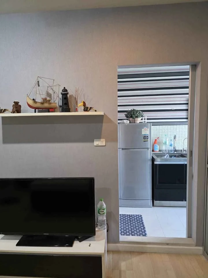 ขาย ดี คอนโด รามอินทรา มีประตูกั้นห้อง แยกเป็นสัดส่วน ตกแต่ง buitin ครบพร้อมเข้าอยู่