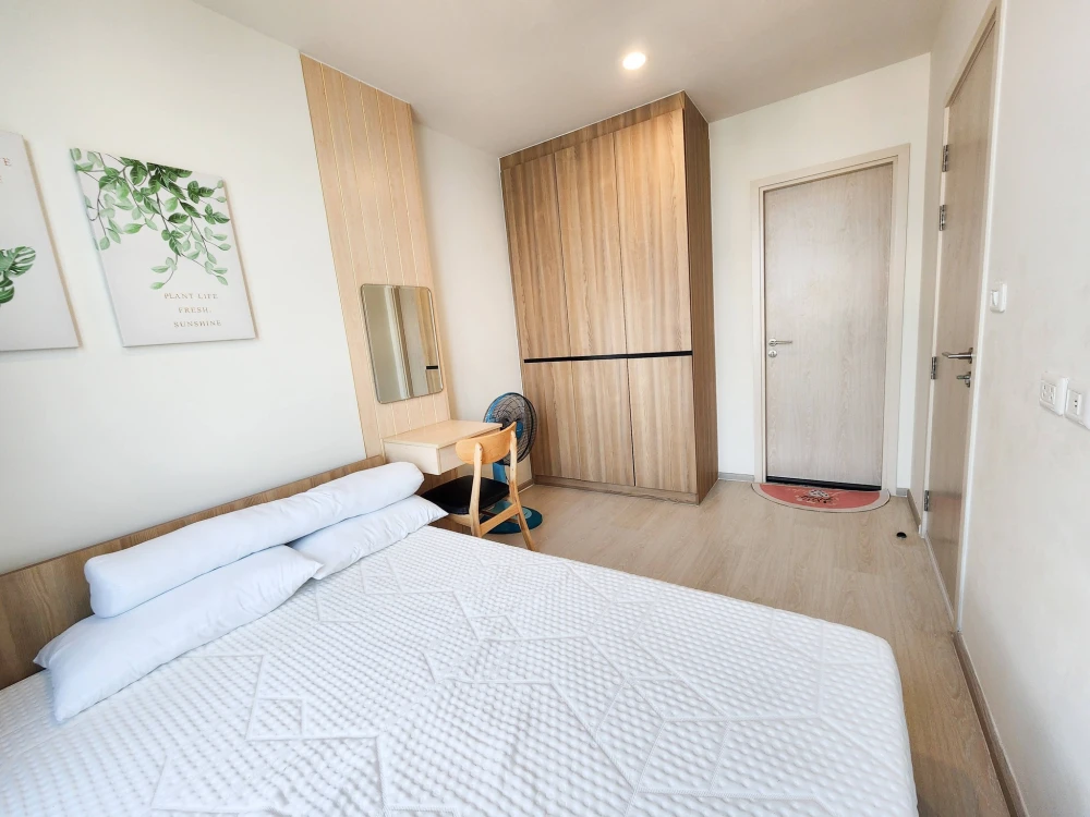 ขาย นิว โนเบิล แจ้งวัฒนะ ชั้น 22 แดดเช้า วิวเมืองสวยไม่บล็อกลมดี Built-in ห้องสไตล์มินิมอล กรุผนังโซนชั้นวางทีวี ห้ามพลาด