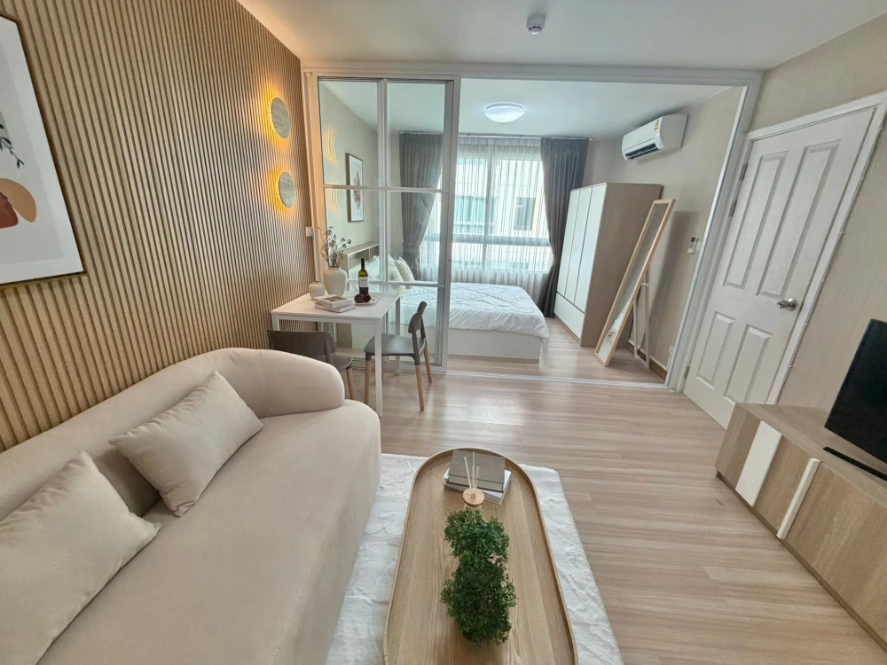 ขาย พลัมคอนโด พหลโยธิน 89 ห้องตกแต่งดูดีมีสไตล์ น่าอยู่มากๆ กระเป๋าใบเดียวเข้าอยู่ได้เลย