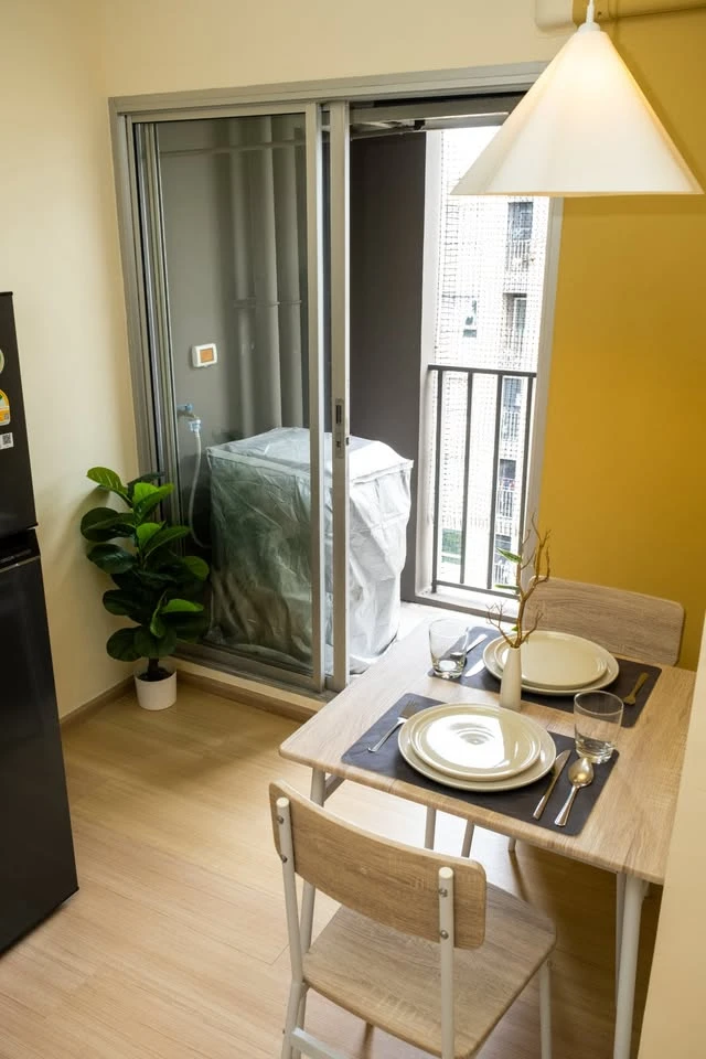 ขาย พลัมคอนโด สามัคคี พร้อมเฟอร์นิเจอร์ครบเซต ห้องน่าอยู่ บรรยากาศอบอุ่นเหมือนอยู่บ้าน จองเลยจ้า