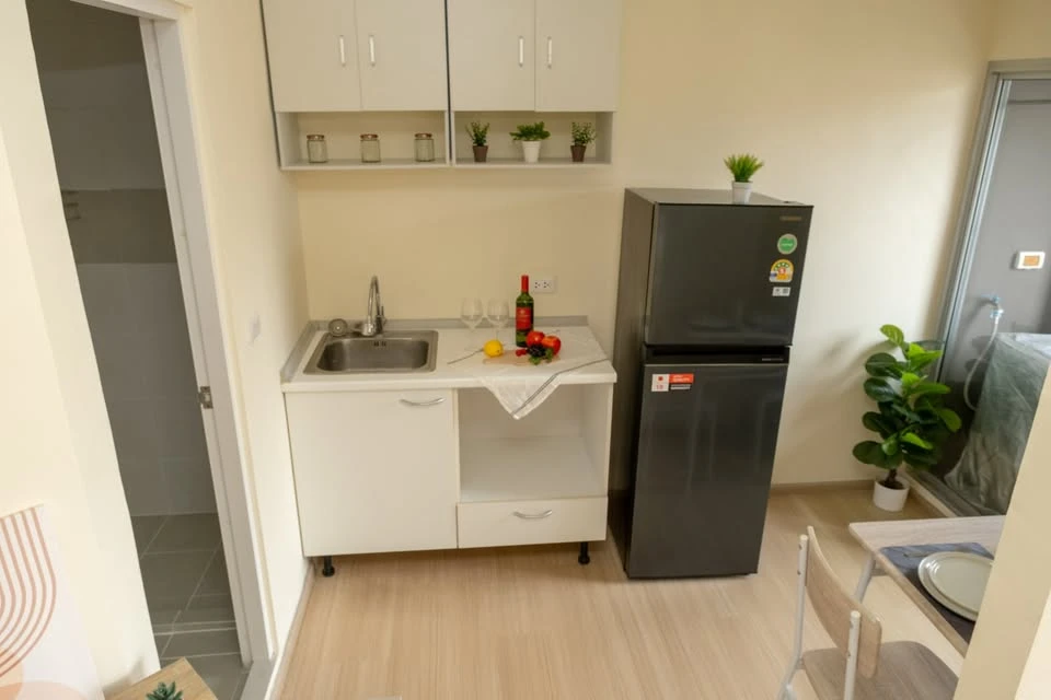 ขาย พลัมคอนโด สามัคคี พร้อมเฟอร์นิเจอร์ครบเซต ห้องน่าอยู่ บรรยากาศอบอุ่นเหมือนอยู่บ้าน จองเลยจ้า