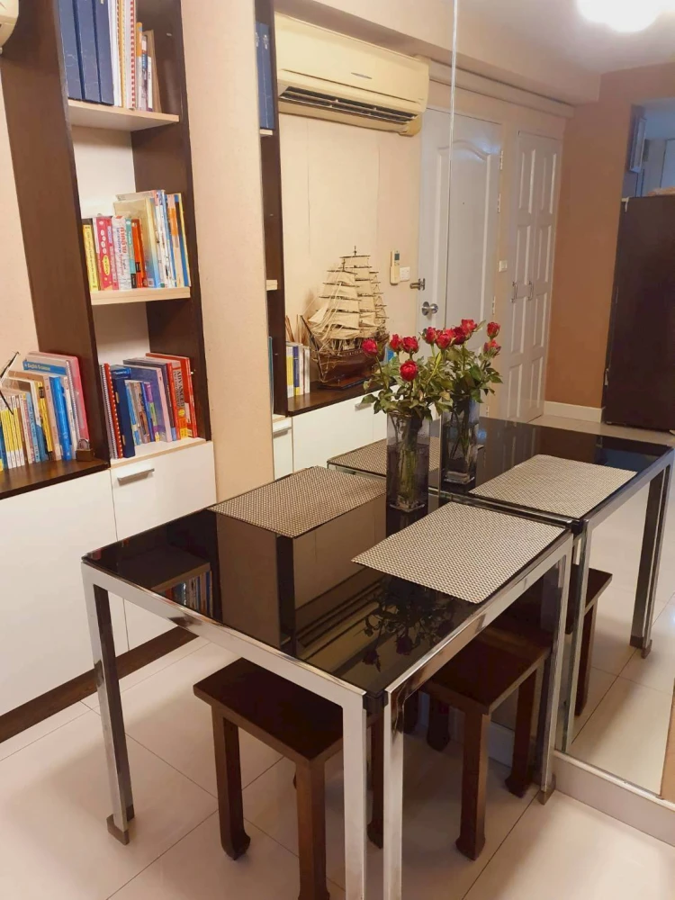 ขาย พาร์ค วิว วิภาวดี วิวดี ,เงียบสงบที่สุดในโครงการ ห้องเย็น ร่ม ลมดีทั้งวัน Build in ทั้งห้อง ห้ามพลาด