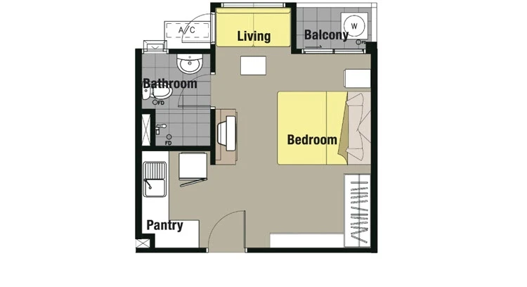 ขาย มาย คอนโด ลาดพร้าว 27 ห้อง Studio เฟอร์นิเจอร์ครบ,บิลท์อิน รีบจองด่วน!!