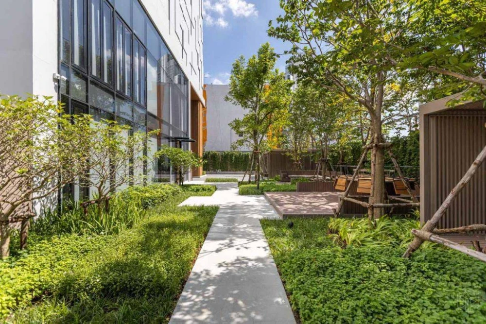 ขาย มารุ ลาดพร้าว 15 แปลนห้องพิเศษไม่ติดห้องใคร แต่งบิวท์อินแบบเรียบง่าย ใช้โทนสีธรรมชาติ​ น่าจองมาก