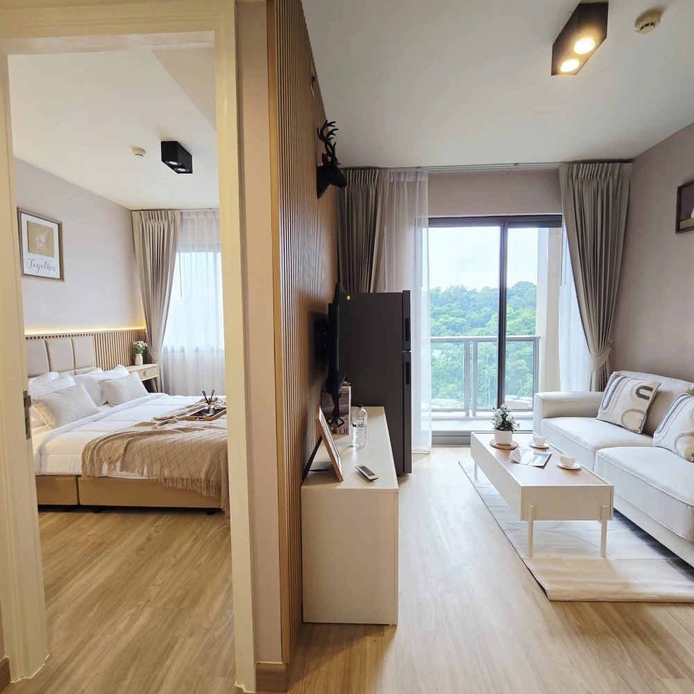 ขาย ยูนิกซ์ เซ้าท์ พัทยา ห้องชั้นสูง เฟอร์พร้อม หิ้วกระเป๋ามาได้เลย