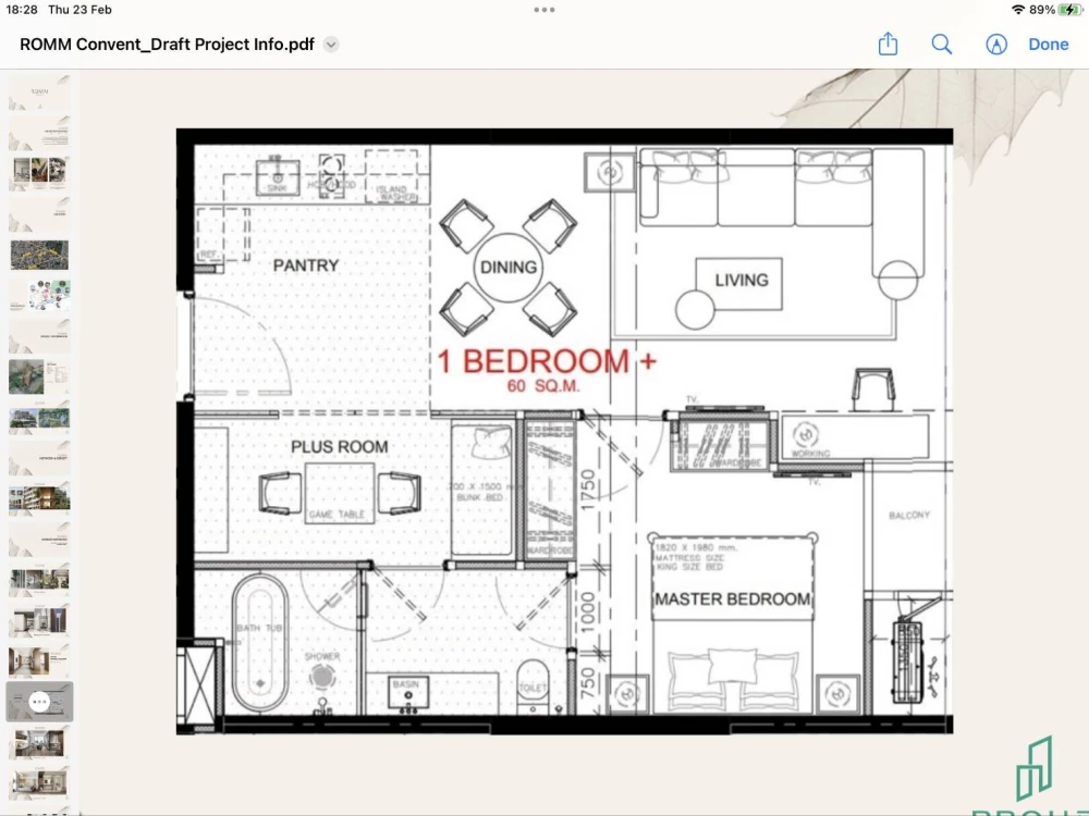 ขาย รมย์ คอนแวนต์ ห้องกว้าง โปร่งสบาย ซื้อเลย!!