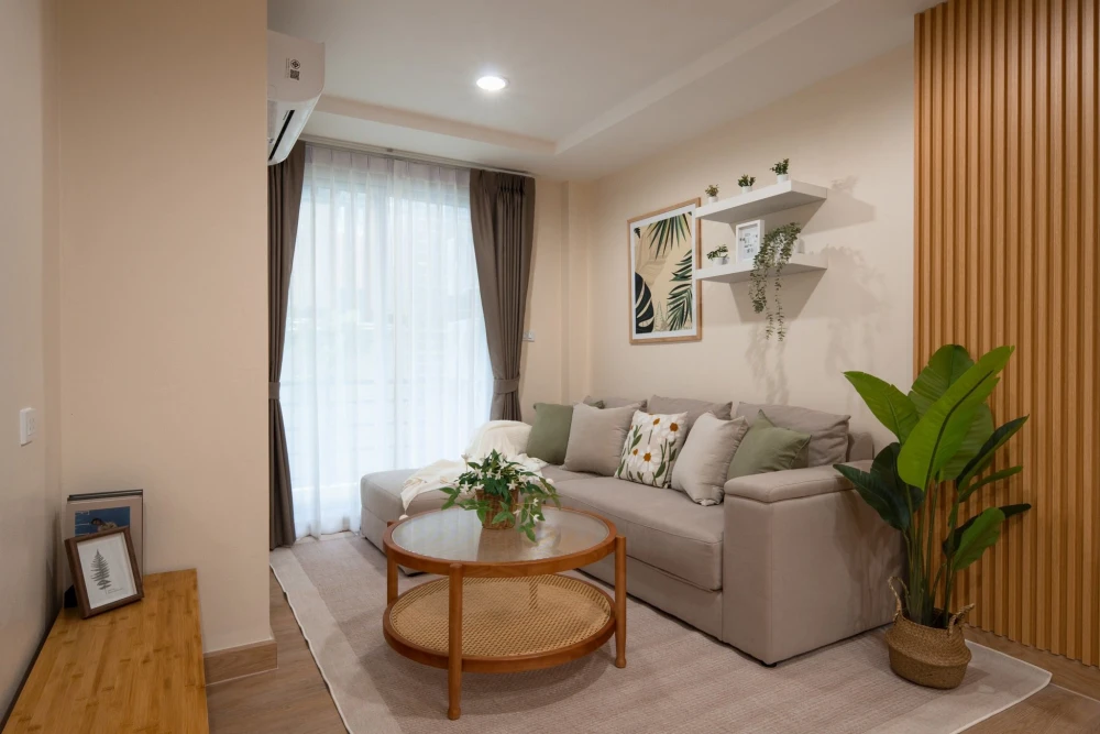 ขาย รีสอร์ทต้า เย็นอากาศ ห้องตกแต่งสวยมาก สไตล์มินิมอลน่าอยู่สุดๆ จองเลยอย่ารอช้า