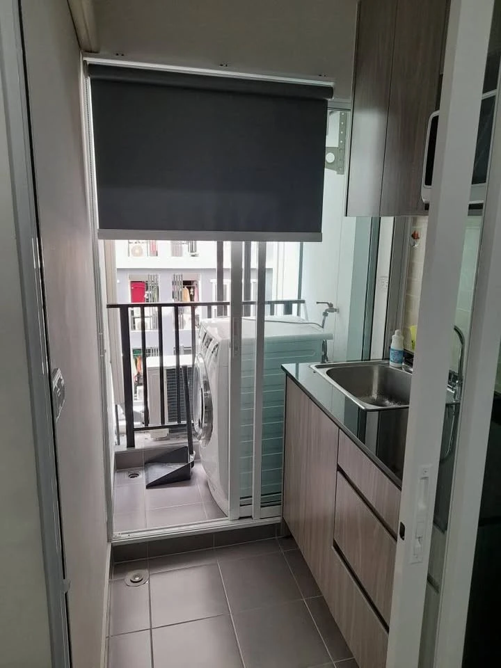 ขาย รีเจ้นท์ โฮม บางซ่อน ตึก B ชั้น 16 เฟอร์นิเจอร์อย่างดีทั้งห้อง กั้นห้องนอนเป็นสัดส่วน สนใจจองเลย