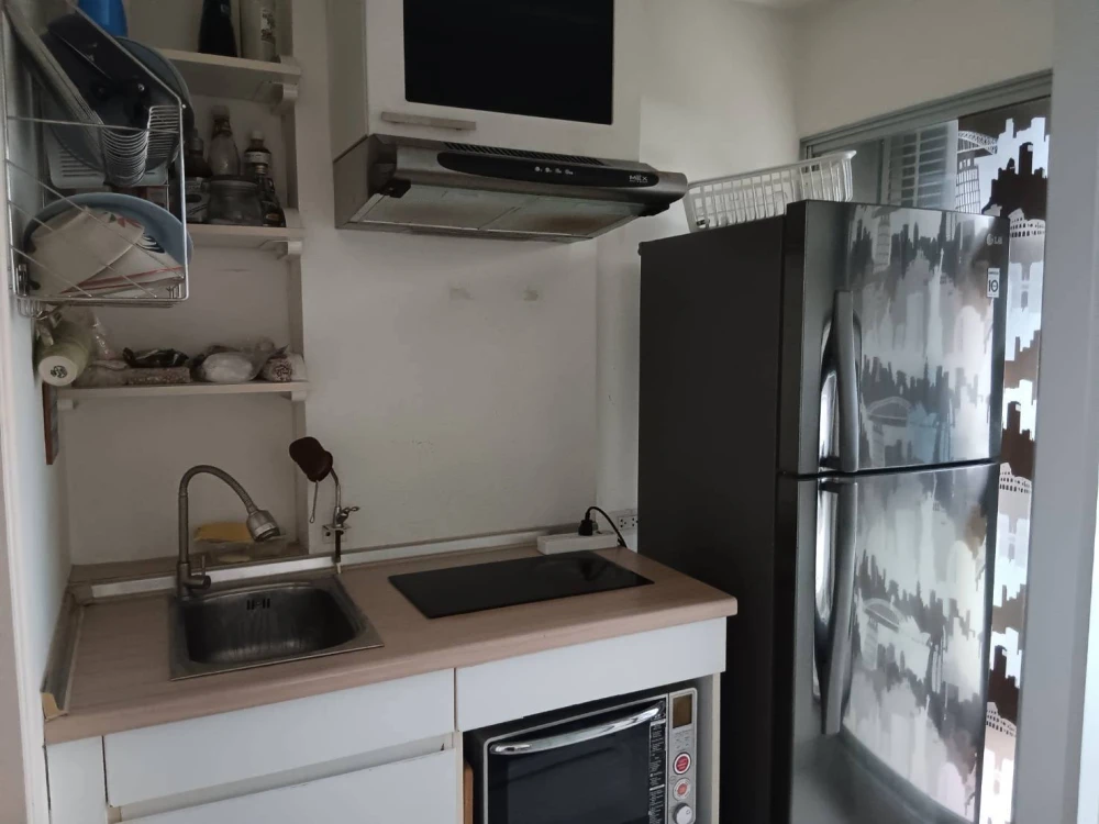 ขาย ลุมพินี คอนโดทาวน์ นิด้า-เสรีไทย  ขนาดห้อง 45 ตร.ม. ชั้น 5 ตึก A1 มี 2 ระเบียง แบบนี้ต้องจอง