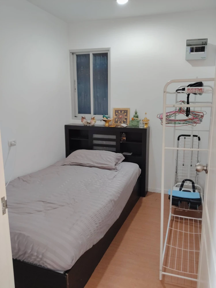 ขาย ลุมพินี คอนโดทาวน์ นิด้า-เสรีไทย  ขนาดห้อง 45 ตร.ม. ชั้น 5 ตึก A1 มี 2 ระเบียง แบบนี้ต้องจอง