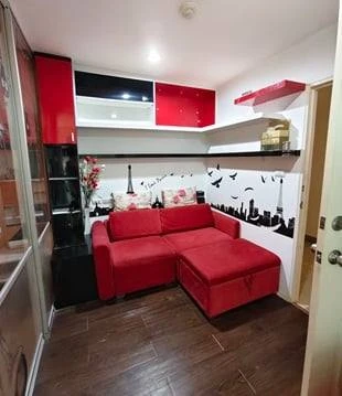 ขาย ลุมพินี คอนโดทาวน์ นิด้า-เสรีไทย ชั้น 2 อากาศถ่ายเทดี ไม่อึดอัด แยกสัดส่วนชัดเจน บิ้วอินทั้งห้อง ห้ามพลาด