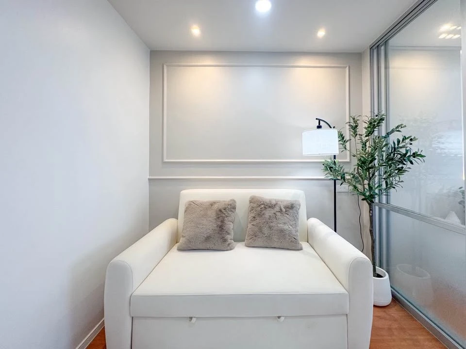 ขาย ลุมพินี คอนโดทาวน์ รามอินทรา-ลาดปลาเค้า 2 ห้องน่าอยู่ เฟอร์พร้อม สิ่งอำนวยความสะดวกครบ มาแต่ตัวเข้าอยู่ได้เลย!!!