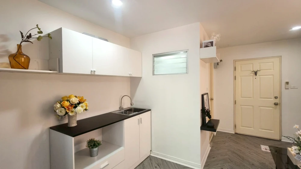 ขาย ลุมพินี คอนโดทาวน์ รามอินทรา-หลักสี่ ห้องน่าอยู่ พร้อมเฟอร์ มาแต่ตัวเข้าอยู่ได้เลย จองเลย