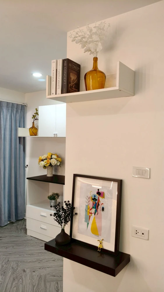 ขาย ลุมพินี คอนโดทาวน์ รามอินทรา-หลักสี่ ห้องน่าอยู่ พร้อมเฟอร์ มาแต่ตัวเข้าอยู่ได้เลย จองเลย