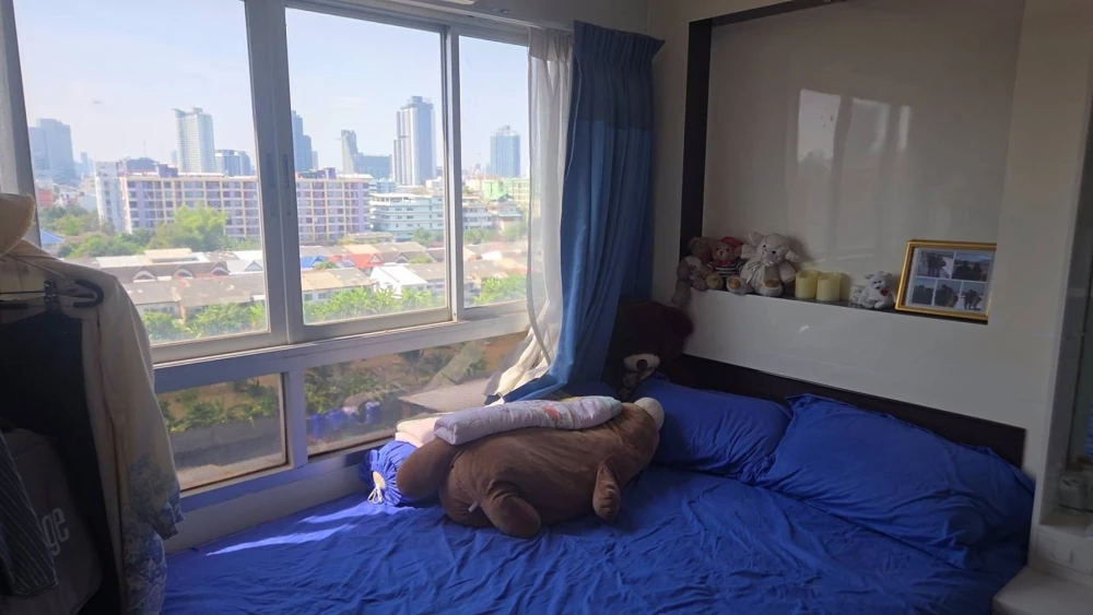 ขาย ลุมพินี วิลล์ ศูนย์วัฒนธรรม ห้องอยู่แล้วสบาย ไม่อึดอัด ตกแต่งรวมเฟอร์และเครื่องใช้ไฟฟ้าพร้อมอยู่