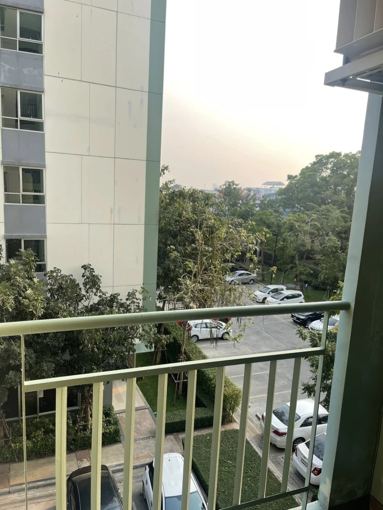 ขาย ลุมพินี อ่อนนุช 46 ตึก C2 ชั้น4 วิวสวน โปร่งโล่งสบาย ห้องสวย สะอาด เฟอร์Ikea+เครื่องใช้ไฟฟ้าครบจริง ซื้อเลย