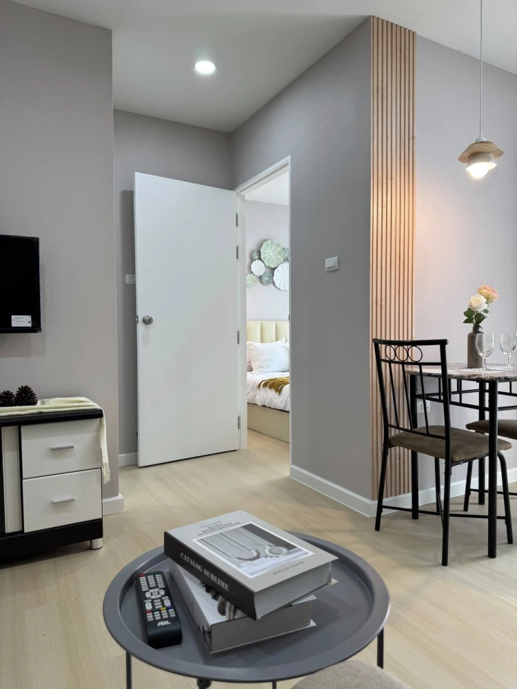 ขาย สมาร์ทคอนโด พระราม 2 ฟังก์ชันลงตัว เฟอร์นิเจอร์ครบ ระเบียงวิวโล่ง ลมดี อากาศถ่ายเทตลอดวัน จัดเลย