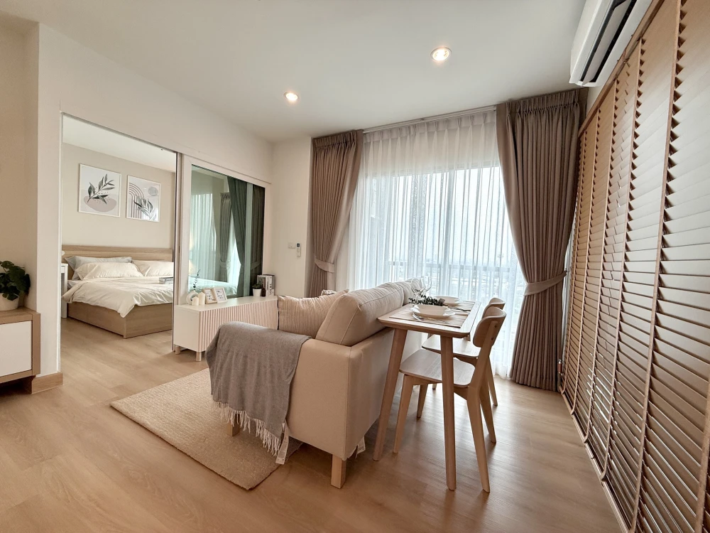 ขาย เดอะ คีย์ แจ้งวัฒนะ ห้องสไตล์มินิมอล วิวสวย ใกล้รถไฟฟ้า เลขห้องมงคลผลรวม 24 ห้ามพลาด