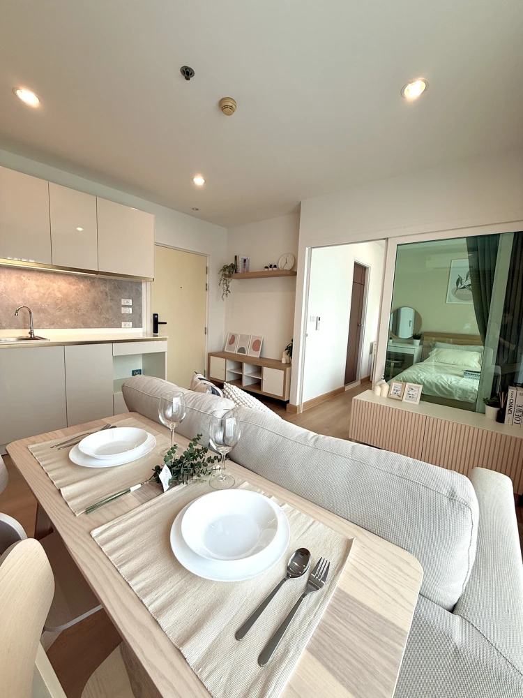 ขาย เดอะ คีย์ แจ้งวัฒนะ ห้องสไตล์มินิมอล วิวสวย ใกล้รถไฟฟ้า เลขห้องมงคลผลรวม 24 ห้ามพลาด