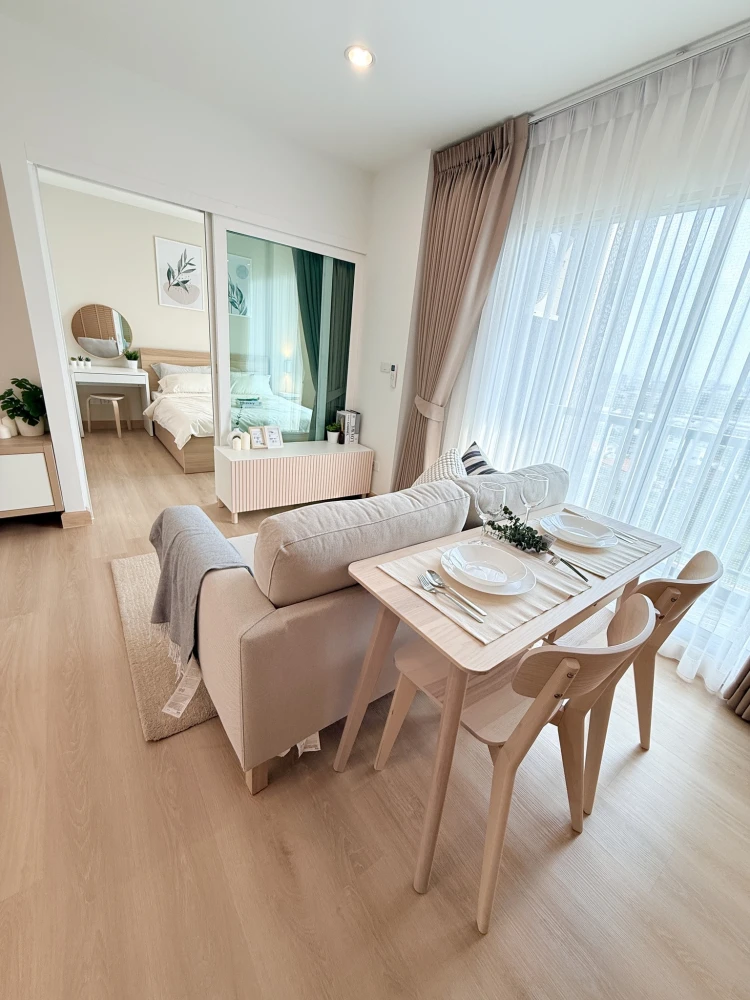 ขาย เดอะ คีย์ แจ้งวัฒนะ ห้องสไตล์มินิมอล วิวสวย ใกล้รถไฟฟ้า เลขห้องมงคลผลรวม 24 ห้ามพลาด