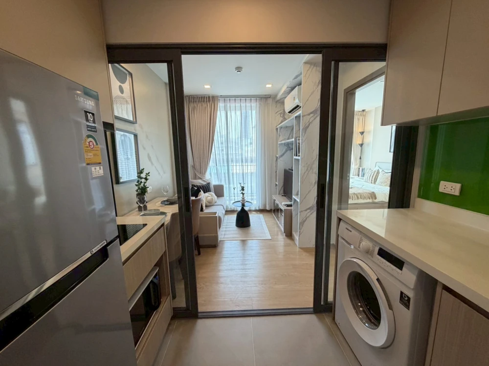 ขาย เดอะ เนสท์ สุขุทวิท 71 เฟอร์ฯ เครื่องใช้ไฟฟ้าครบ แต่งสวยตามรูป พร้อมเข้าอยู่