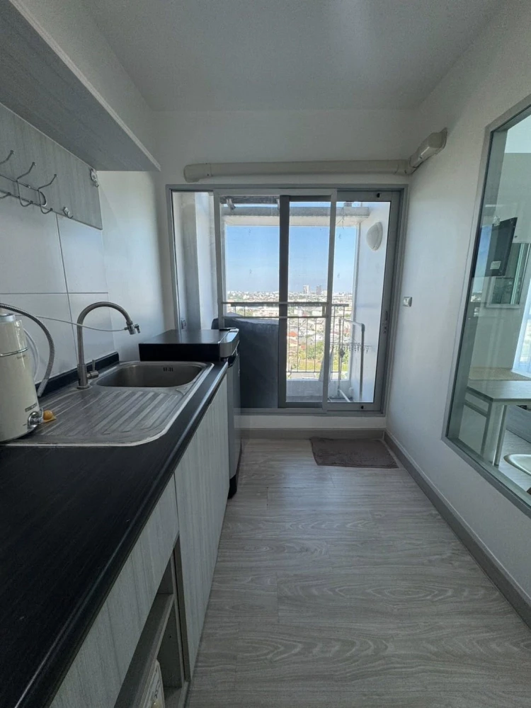 ขาย แอสปาย งามวงศ์วาน ห้องอยู่ใกล้ทางหนีไฟ และลิฟต์ อยู่ติดห้องมุม ห้องเป็นวิวฝั่ง ม. เกษตร รับแดดเช้า รีบจองเลย