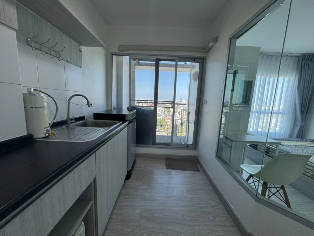 ขาย แอสปาย งามวงศ์วาน ห้องอยู่ใกล้ทางหนีไฟ และลิฟต์ อยู่ติดห้องมุม ห้องเป็นวิวฝั่ง ม. เกษตร รับแดดเช้า รีบจองเลย