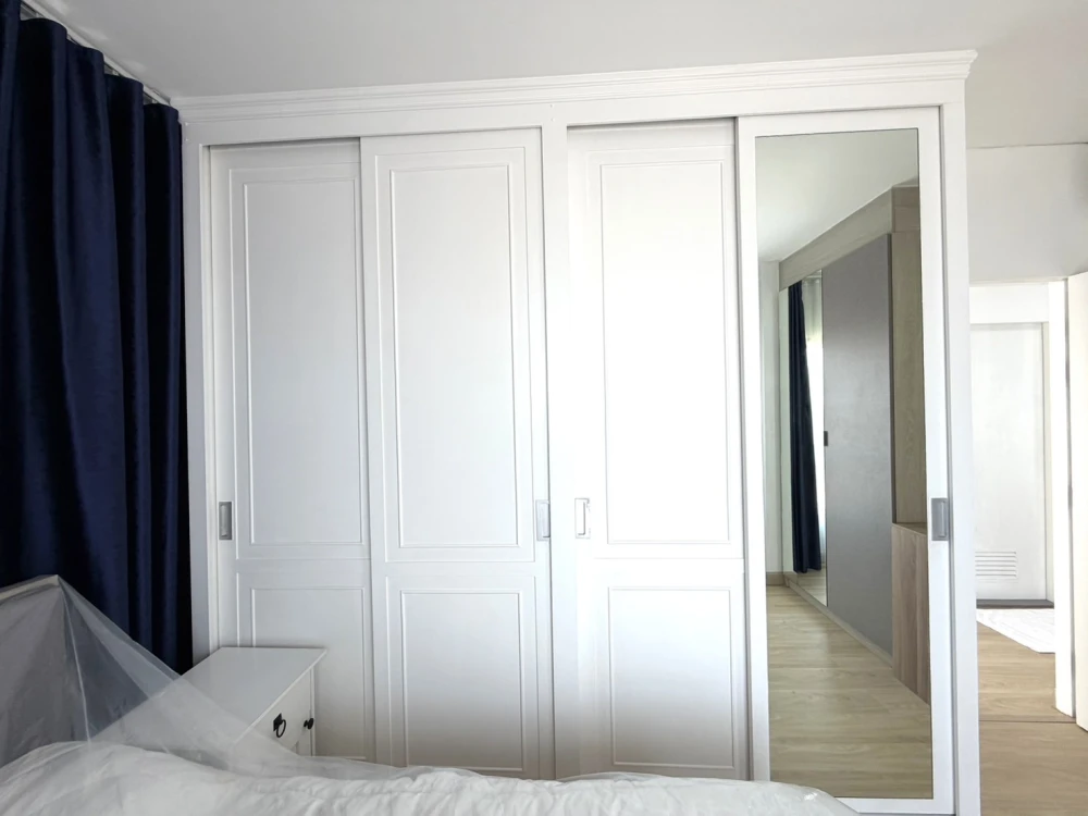 ขาย ให้เช่า นิช ไอดี ปากเกร็ด สเตชั่น ห้องมุม วิวสวน 54.24 ตร.ม. built-in ทั้งห้อง รีบจับจองเลยจ้า