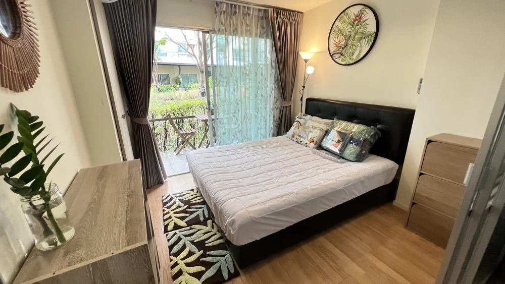 ขาย ให้เช่า ลุมพินี วิลล์ อ่อนนุช-พัฒนาการ ชั้น 1 ระเบียงวิวสวน ฟิลดีมาก พร้อมเฟอร์ฯจัดเต็ม ห้ามพลาด