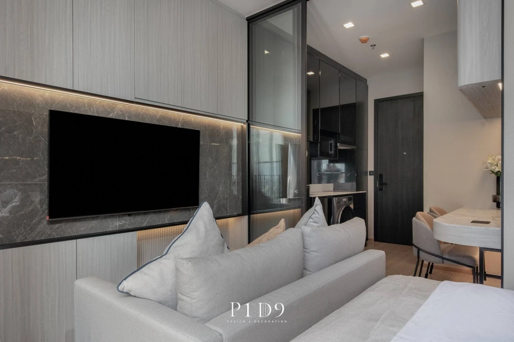 ขาย ให้เช่า โนเบิล อราวน์ อารีย์ ชั้นสูง แต่งสวยพร้อมเฟอร์นิเจอร์ built-in และเครื่องใช้ไฟฟ้า จองเลย