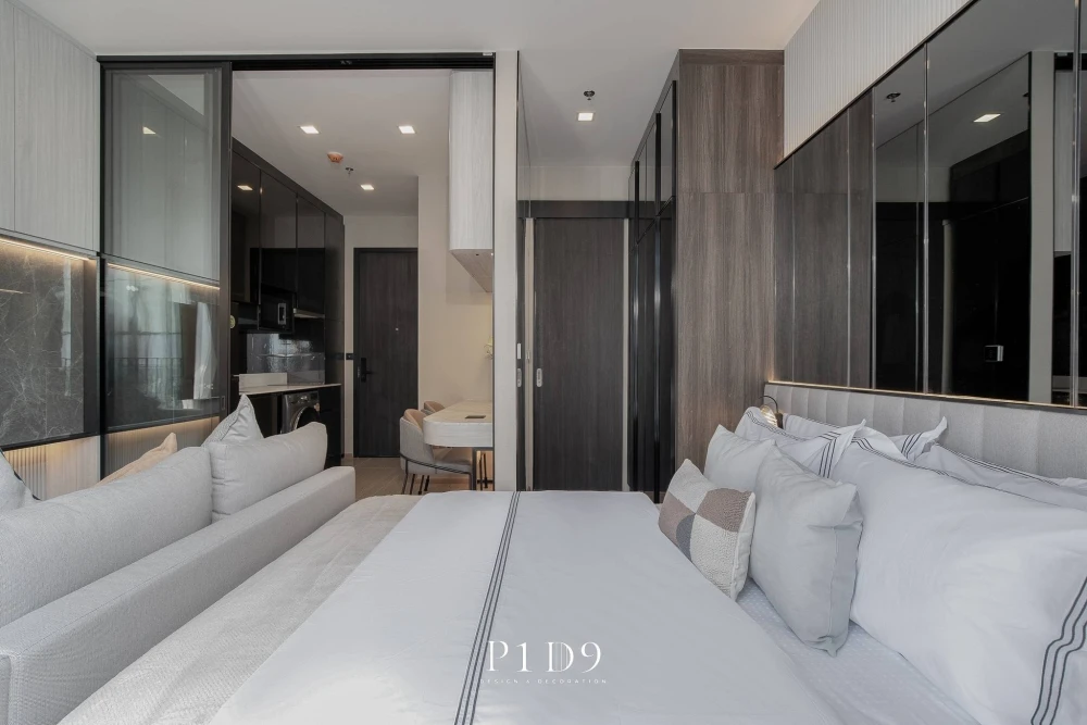 ขาย ให้เช่า โนเบิล อราวน์ อารีย์ ชั้นสูง แต่งสวยพร้อมเฟอร์นิเจอร์ built-in และเครื่องใช้ไฟฟ้า จองเลย