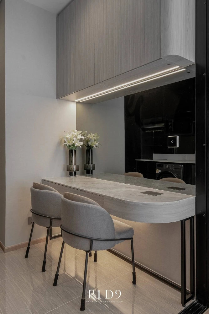 ขาย ให้เช่า โนเบิล อราวน์ อารีย์ ชั้นสูง แต่งสวยพร้อมเฟอร์นิเจอร์ built-in และเครื่องใช้ไฟฟ้า จองเลย