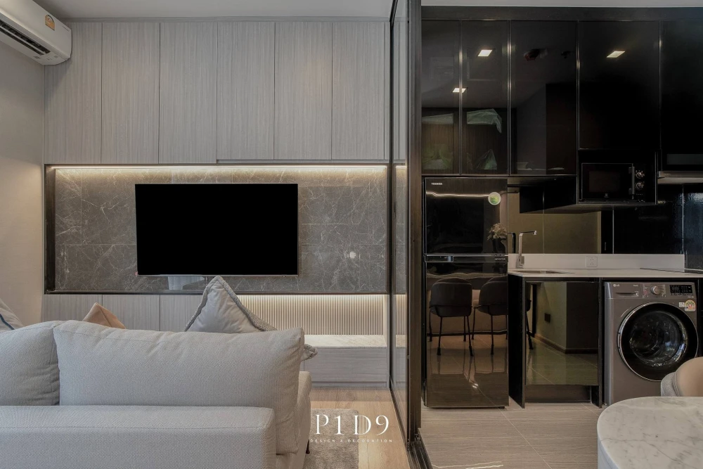 ขาย ให้เช่า โนเบิล อราวน์ อารีย์ ชั้นสูง แต่งสวยพร้อมเฟอร์นิเจอร์ built-in และเครื่องใช้ไฟฟ้า จองเลย
