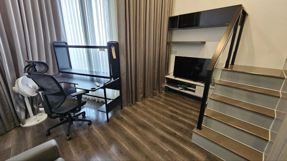 ขาย ให้เช่า ไนท์บริดจ์ สเปซ รัชโยธิน มีเครื่องใช้ไฟฟ้าครบครัน พร้อมเข้าอยู่ทันที