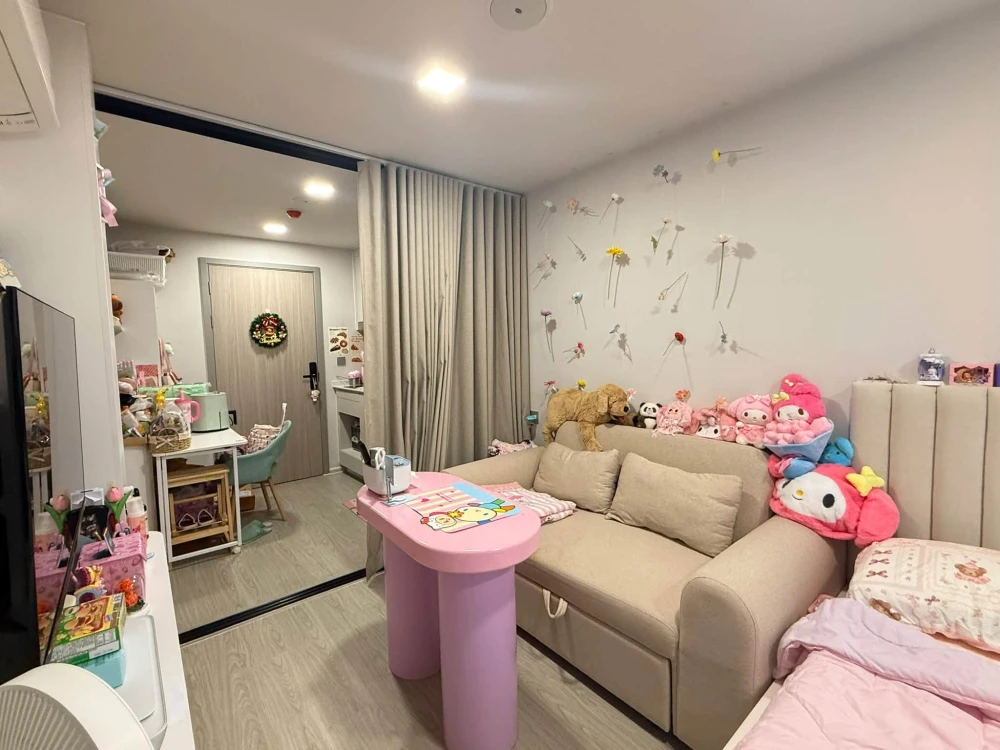 ขาย ให้เช่า Atmoz Oasis Onnut ห้องแต่งสวยคุมโทน มาพร้อมสิ่งอำนวยความสะดวกครบครัน จองเลย