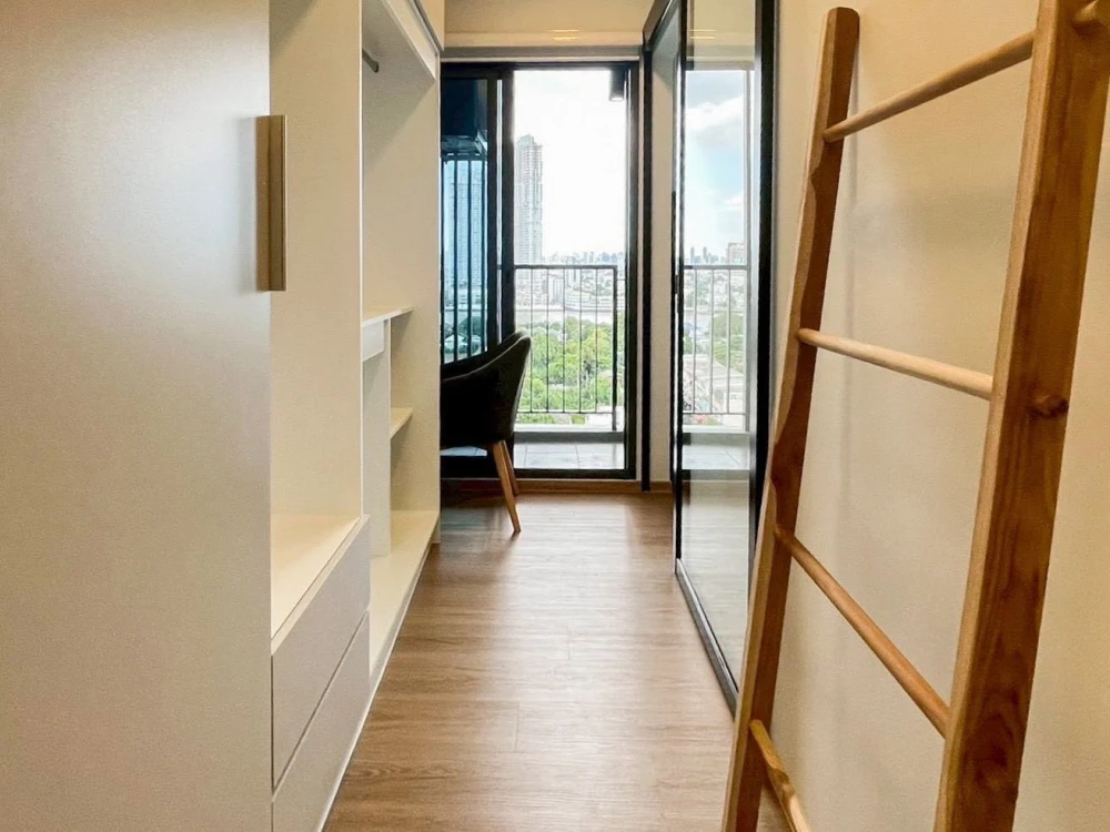 ขาย ให้เช่า Chapter One Spark จรัญฯ  ห้องแต่งสวยสไตล์ Modern Clean & Minimal โทนอบอุ่น เรียบ สบายตา พร้อมเข้าอยู่