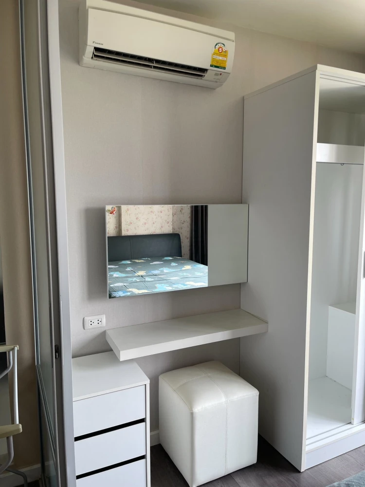 ขาย ให้เช่า D condo Campus Resort Bangsean 1 ห้องนอน 1 ห้องน้ำ ติดวอลเปเปอร์ออย่างดี เฟอร์ครบครัน จองเลย