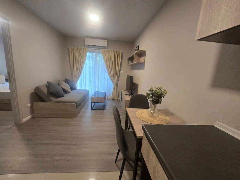 ขาย ให้เช่า dcondo Hideaway Rangsit ห้องบรรยากาศดี พร้อมอยู่ เฟอร์นิเจอร์และเครื่องใช้ไฟฟ้าครบ จองเลย