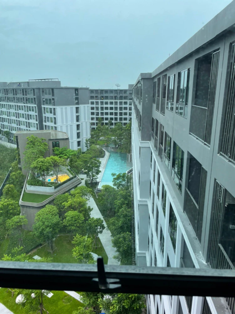 ขาย ให้เช่า dcondo Hideaway Rangsit ห้องพร้อมอยู่ เฟอร ์เครื่องใช้ไฟฟ้าครบ มาแต่ตัวเข้าอยู่ได้เลย