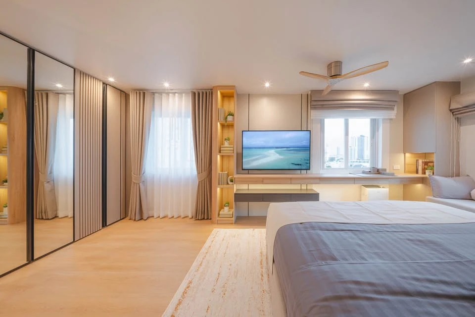 ขาย ให้เช่า Fortune condo town ชั้น 11 วิวเมือง ตกแต่งสวยงามไร้ที่ติ ช้าหมด อดนะจ๊ะ