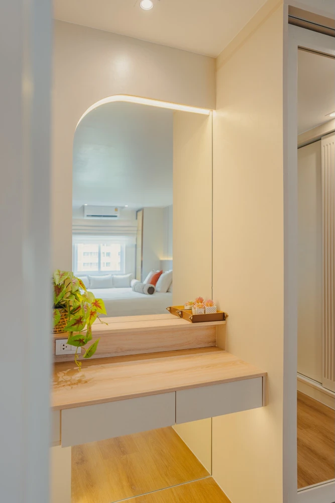 ขาย ให้เช่า Fortune Condo Town 2 ห้องตกแต่งสวยตาแต่ง บิวท์อินทั้งห้อง วิวสระว่ายน้ำ พื้นที่ใช้สอยเยอะ ห้ามพลาด